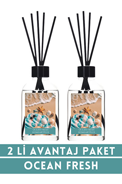 homeartplus 2 Li avantaj paket Ocean fresh Oda kokusu bambu esansiyel uçucu y...