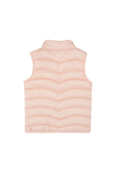 U.S. Polo Assn. Girl's Light Pink Quilted Puffer Vest 50313149-Vr078