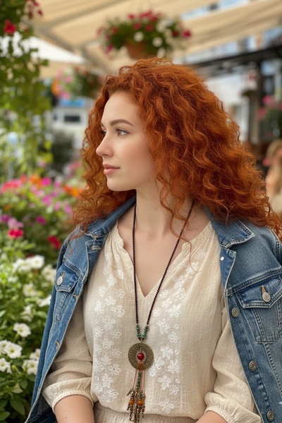 Cocopelli Concept El Yapımı Otantik Uzun Kolye