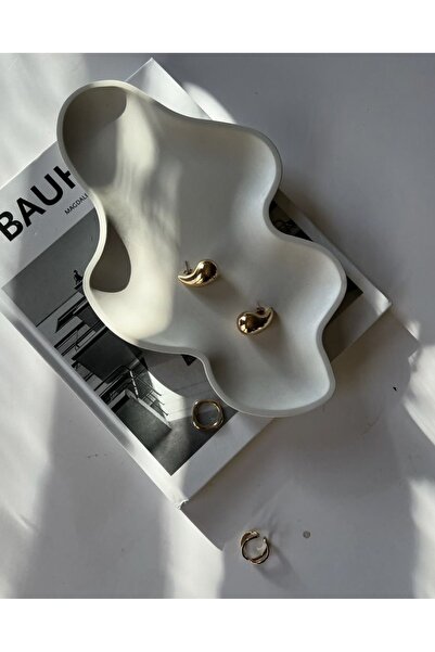 BGV HOME Kristal Damlası Dekor Tabağı