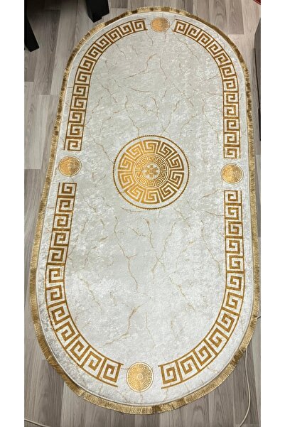 Home yumuşak dokulu sünger dolgulu gold mermer desenli halı yolluk yatak odas...