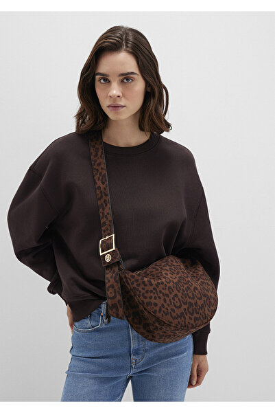 Mavi Τσάντα χιαστί με σχέδιο από συνθετικό καστόρι 1912622-26823