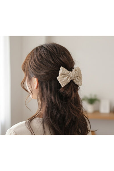 chipiques فيونكة راقصة الباليه الذهبية المزينة بالترتر - قطعة واحدة - لكل من ...