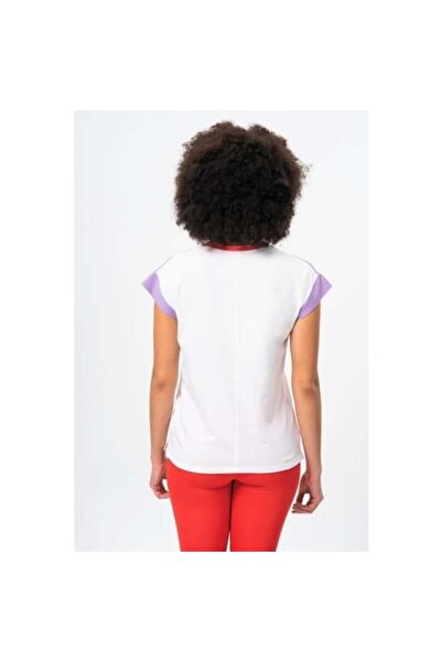 Benetton Bnt-w20377 Kadın T-shırt Beyaz