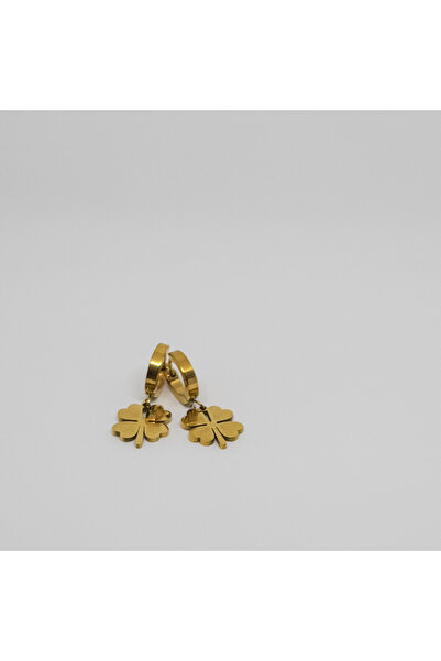 Luvell Jewels Şans Küpesi – Dört Yapraklı Yonca Modeli