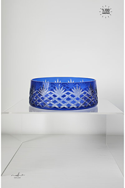 Paşabahçe Ayaksız El İşçiliği Dekor Kesme Salata/Sunum Kasesi