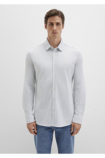 Mavi Yeşil Gömlek Slim Fit / Dar Kesim 0211664-71476