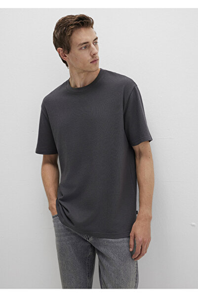 Mavi Ανθρακί Basic T-Shirt Loose Fit / Χαλαρή Άνετη Κοπή 0612823-80106