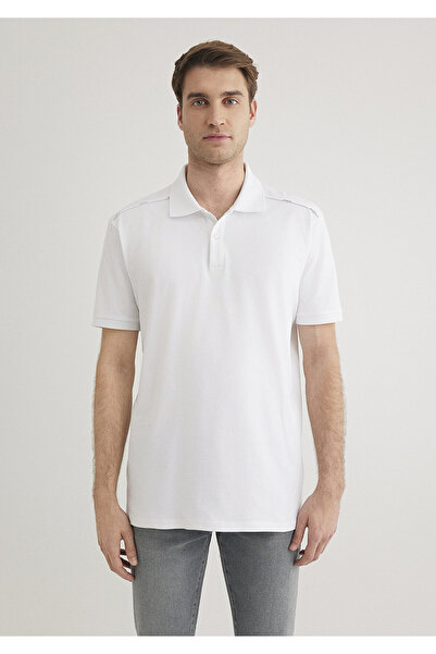Mavi Black Beyaz Polo Tişört Regular Fit / Normal Kesim 0612530-620