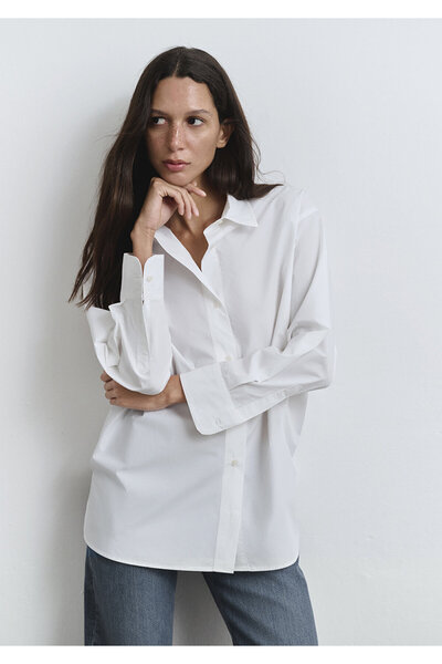 Mavi White Shirt Oversize / Wide Cut 1211088 -620