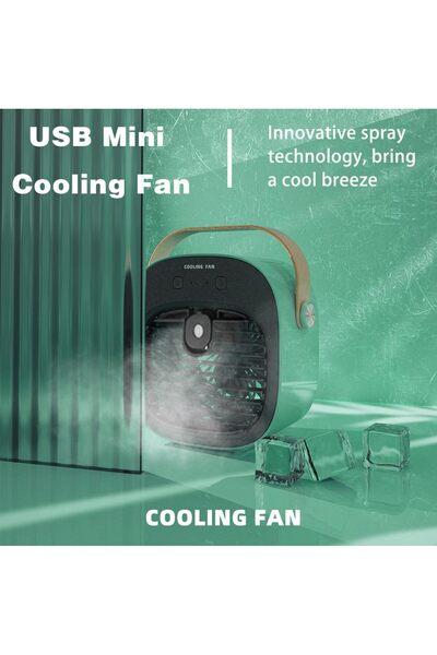 fulina Portable Air Conditioners,4000mAh Rechargeable Mini Air Conditioner,USB AC Unit,3-Speed Quiet