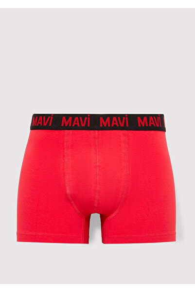 Mavi 3lü Baskılı Boxer 0911873-900