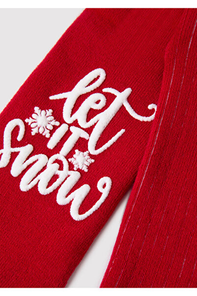 Mavi Christmas Themed Red Boot Socks 1912934 -29579