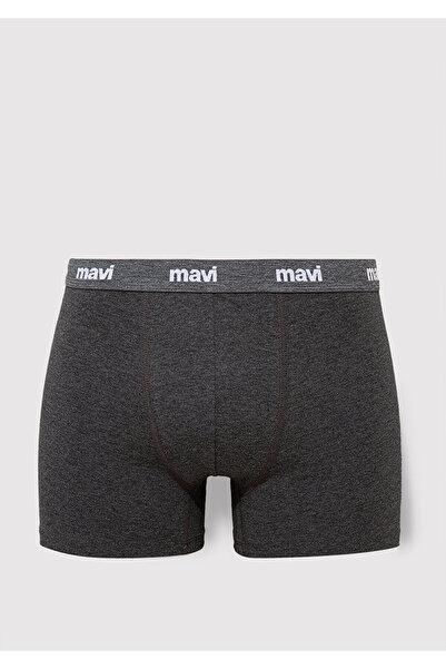 Mavi 3lü Gri Basic Boxer 0911407-23854
