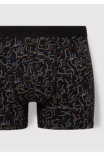 Mavi Printed Black Boxer 0910451-900