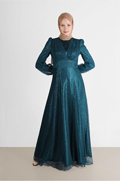 Alvina FİLE PAYET EVENING DRESS 50244