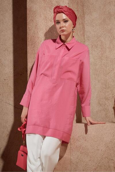 Alvina GÖMLEK YAKA TUNİK 44433