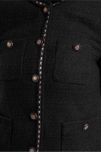 Alvina DÜĞMELİ ETEKLİ TAKIM 30506