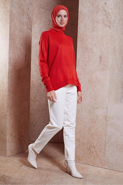 Alvina High Waist Trousers - 70618 Model