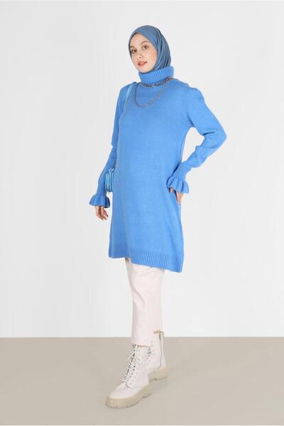 Alvina MANSETE GULER PESCIOR TUNICA tricotaje 42056