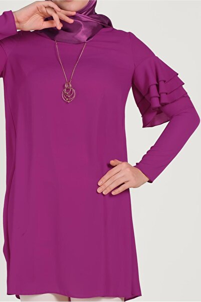 Alvina Tunic with Sleeves Frill 40493