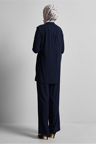 Alvina Pants Viscos Linen Set 45612