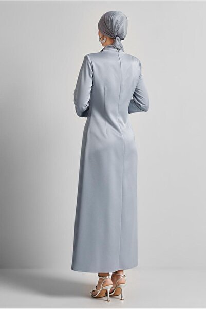 Alvina Satin Evening Dress 50516