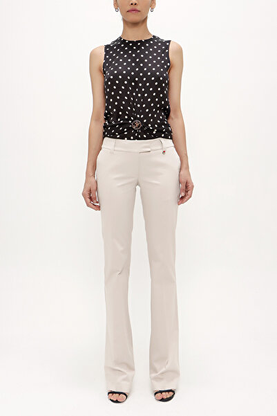 SOCIETA Bej Pamuk pantolon 40677