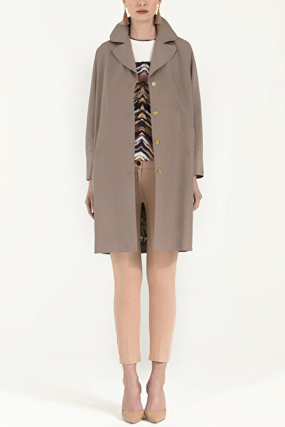 SOCIETA Tüy Baskı Desenli bluz 19254