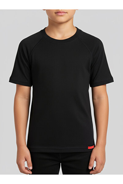 Blackspade Children's Thermal T-Shirt Level 2 9267 - Black