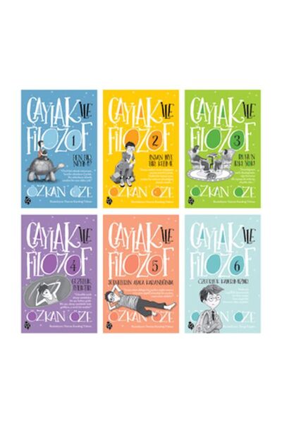Uğurböceği Yayınları Çaylak İle Filozof Seti (6 Kitap)