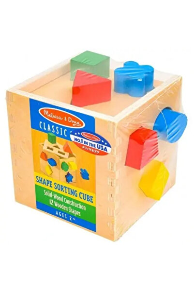 Melissa and Doug Melissa&Doug Wooden Cube Shape Puzzle Md000575