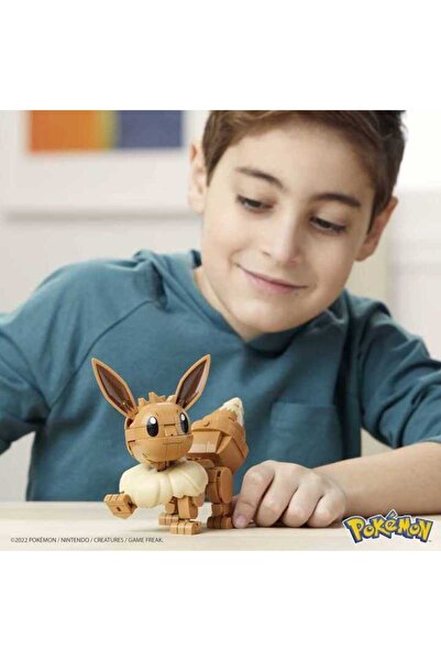 Mega Bloks Mega Pokemon Build and Play Figures, Eevee Hdl84