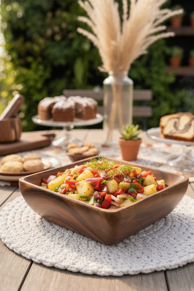 Atbyhome Atby AKASYA KARE DERİN KASE R/3