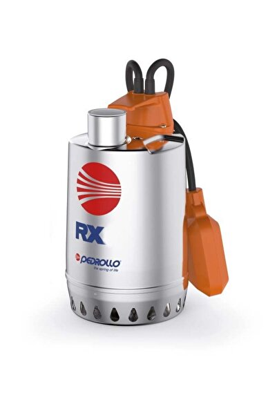 pedrollo RXm 3 Flatörlü Full Paslanmaz Drenaj Dalgıç Pompa Monofaze(220 Volt)...