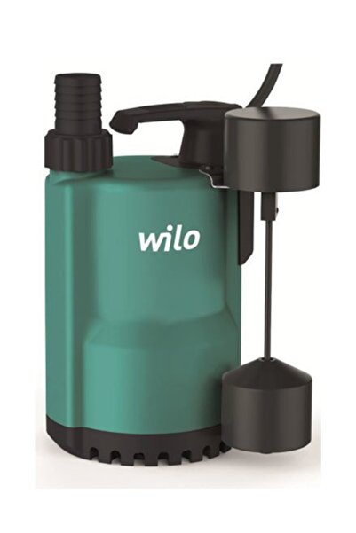 Wilo Drain 13.8 Compact Gizli Flatörlü Az Kirli Su Drenaj Dalgıç Pompa 5 Mt. ...