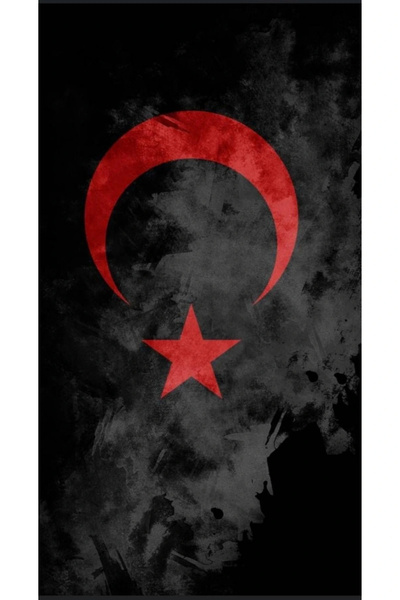 aydın garage Araba Kapı Direk Kaplama Folyosu siyah kırmızı türk bayrağı