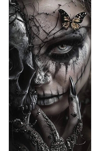 aydın garage Kadın Kapı Direk Kaplama Folyosu BASKILI STİCKER Sağ-Sol 2 Adet ...