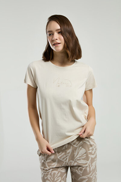 Arnetta Women's Cream Capri Set