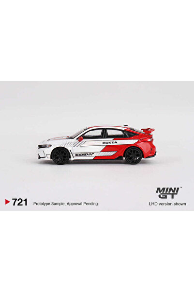 mini gt 164 Honda Civic Type R 2 2023 Pace Car White Mgt00721