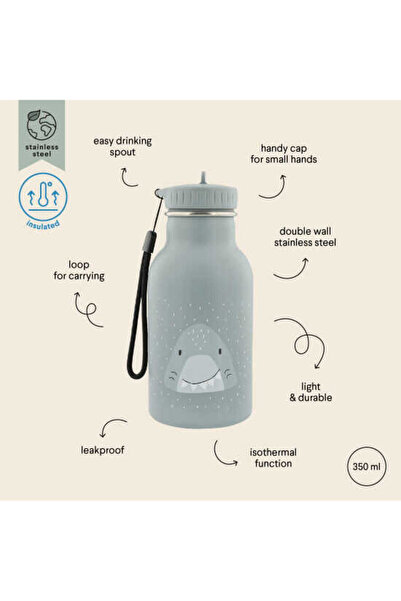 Trixie 56-225 Stainless Steel Thermos Flask 350ml - Mr Shark