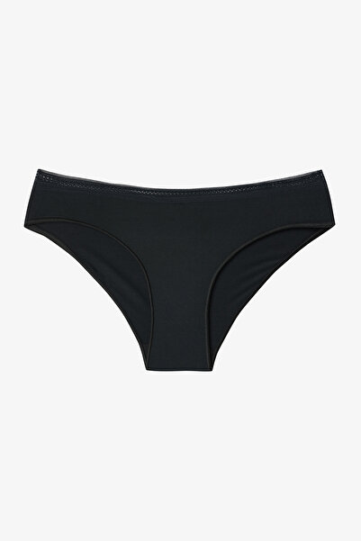 Penti Black Easy Trim Regular Waist Slip Panties