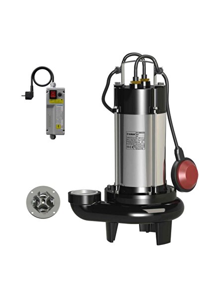 Genel Markalar SBRM 19/2P Parçalayıcı Bıçaklı Foseptik Dalgıç Pompa Monofaze ...