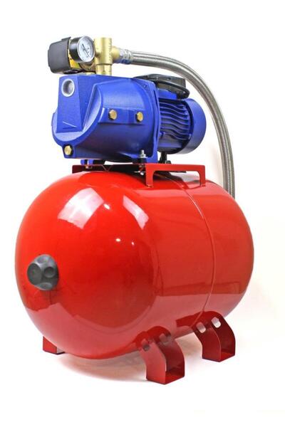 Genel Markalar Winpo WNP 100 4 Kat 4 Daire Hidrofor, 50 Litre Yatay Tanklı Hi...