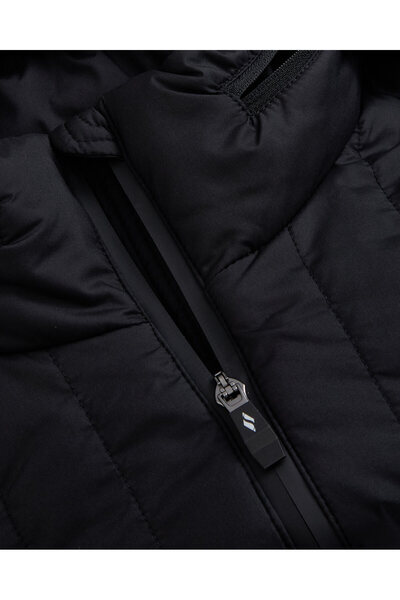 SKECHERS W Outerwear Padded Jacket Kadın Siyah Mont S242063-001