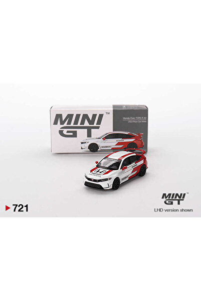 mini gt 164 Honda Cıvıc Type R 2 2023 Pace Car White Mgt00721