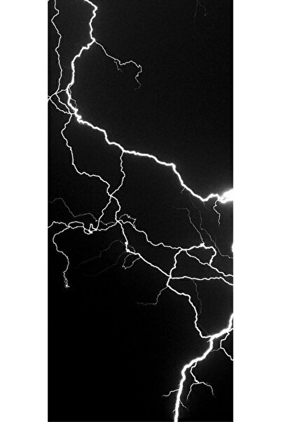 aydın garage Şimşek Kapı Direk Kaplama Folyosu BASKILI STİCKER Sağ-Sol 2 Adet...