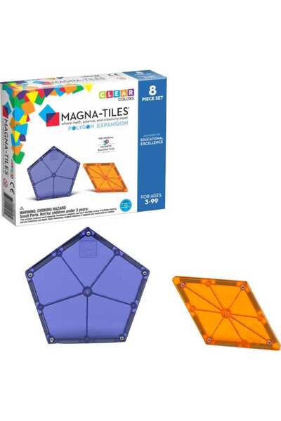 Magna Tiles MagnaTiles Polygon Expansion 8 Parça 15718