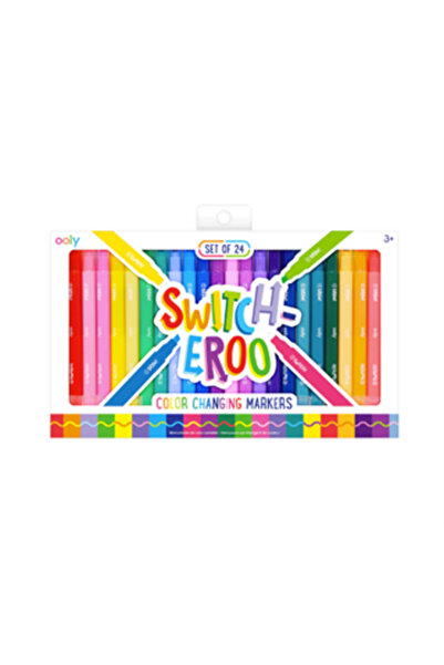 Ooly Switch-eroo Renk Değiştiren 24’lü Keçeli Kalem 130-091