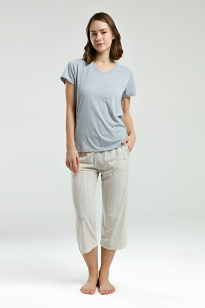 Arnetta Women's Green Capri Set